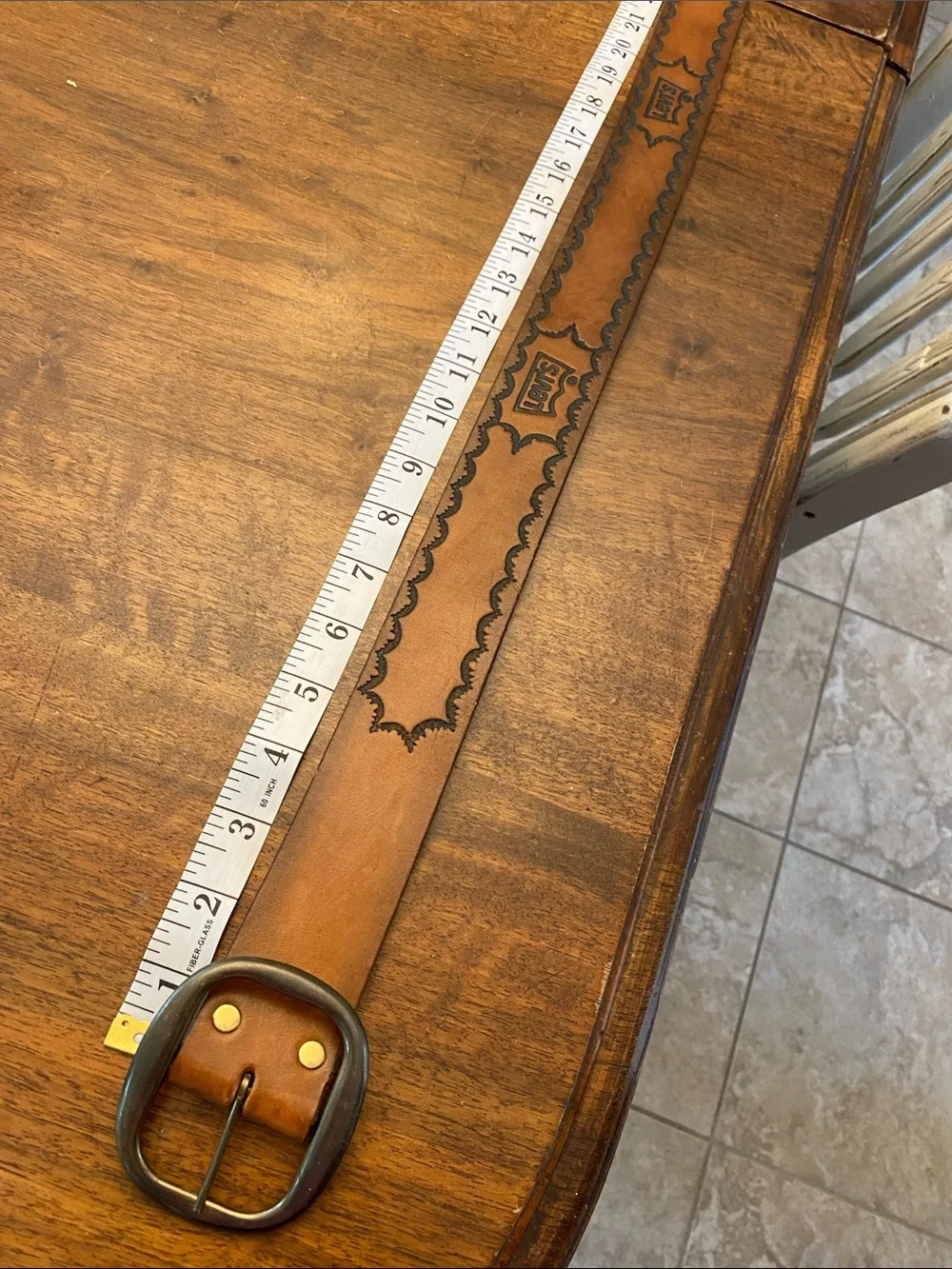 LEVI’S Leather Belt 38
